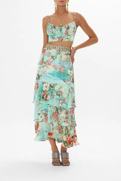 Camilla Gathered Bralette The Jewellery Museum In Green