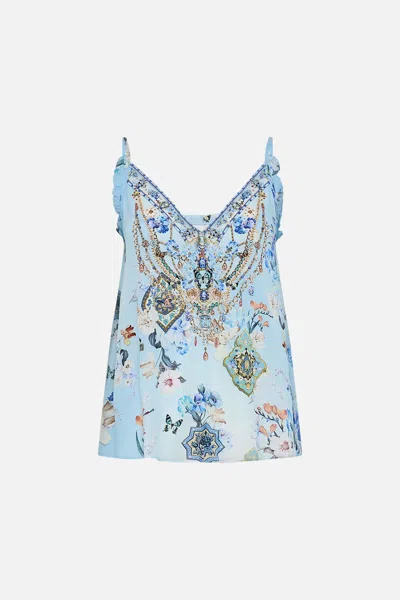 Camilla Gathered Cami With Adjustable Straps Al Manial Palace Memoirs