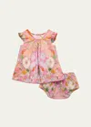 CAMILLA GIRL'S CLEVER CLOGS TOP & BLOOMER SET
