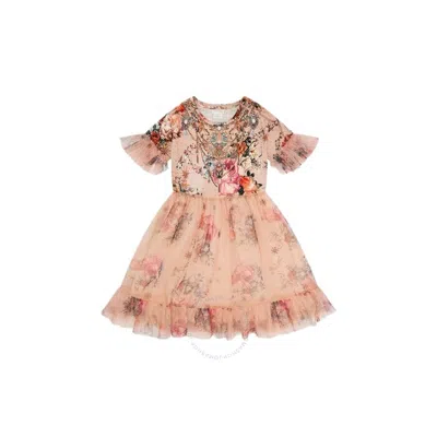 Camilla Girls Pink Tutu T-shirt Dress