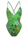 Camilla Good Vibes Generation Swimsuit In Grey