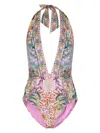 Camilla Multicolour One-piece In Pink