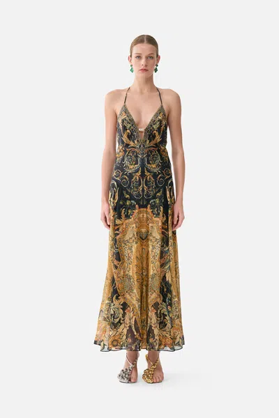 Camilla Hardware Detail Slip Dress Museum Memoirs In Black
