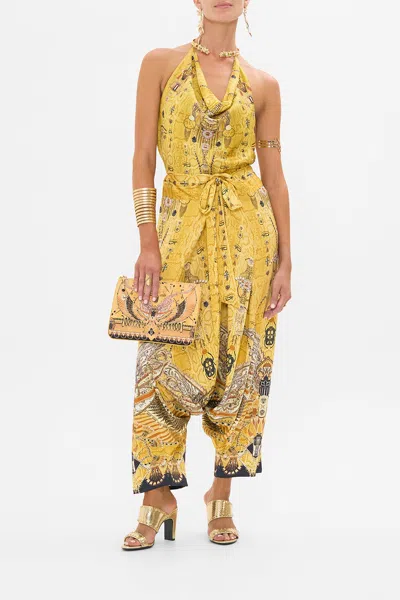 Camilla Harem Pants Valley Of The Kings In Brown