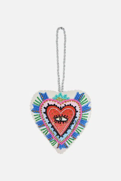 Camilla Heart Decorative Ornament Rainbow Roads