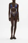 Camilla High Waist Pant With Trim Other Side Of The Oasis
