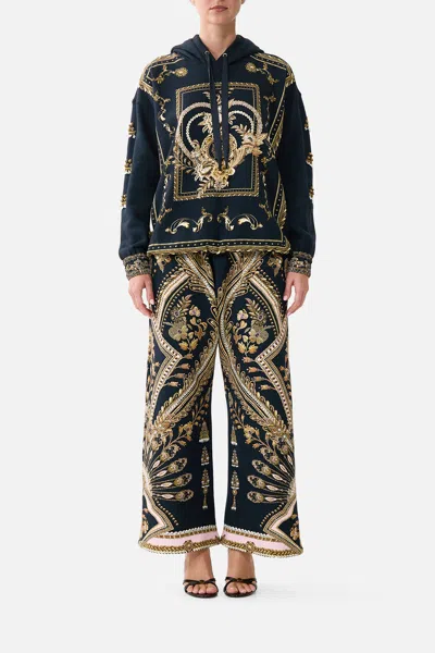 Camilla Hoodie With Pockets Taurus Rising In Blue