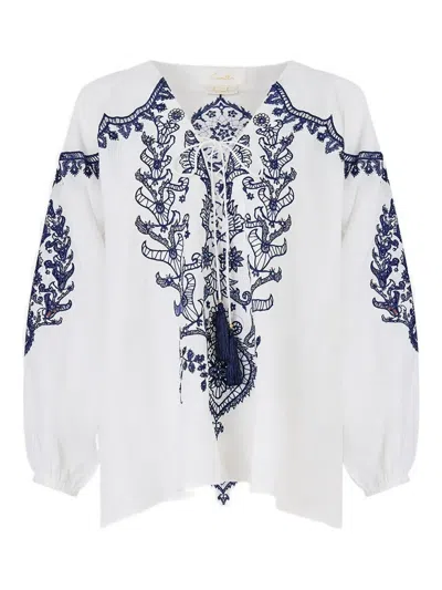Camilla Isnik Lullaby Blouse In White