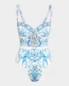 Camilla Continuous Underwire Moulded Cup One Piece Ceramic Panoramic