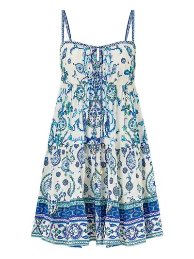 Camilla Isnik Lullaby Mini Dress In White