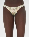 Camilla Ivory Tower Tales Crystal Bikini Bottoms In Ivory Tower Tales