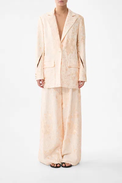 Camilla Jacket With Sleeve Cut Out Detail Twilight In Istanbul In Pink