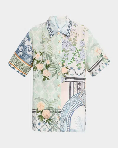 Camilla Jardim Party Classic Shirt In Multi