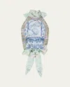 Camilla Linen Jardim Party Halterneck Top In Jardim Party