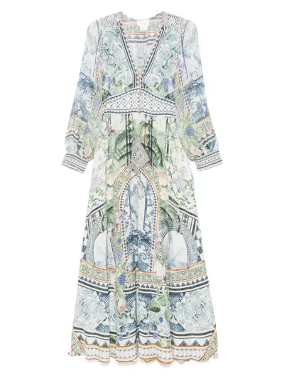 Camilla Jardim Party Maxi Dress In Multicoloured