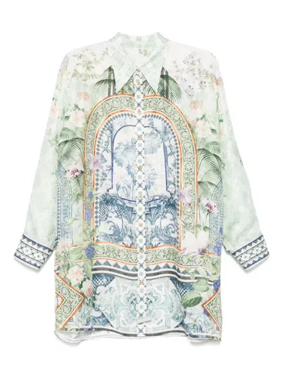 Camilla Jardim Party Shirt In Green