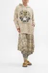 Camilla Silk Band Oversized Hoodie With Pockets The Throne Room