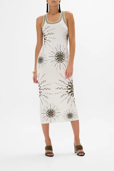 Camilla Jersey Scoop Neck Tank Dress Goddess Energy