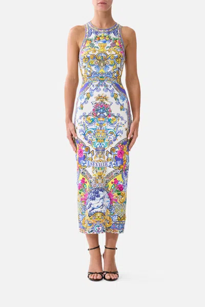 Camilla Jersey Tank Dress España Nirvana In Multi