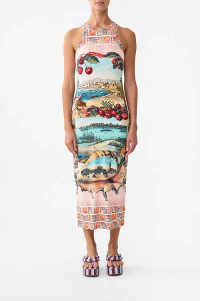 Camilla Jersey Tank Dress Notes From The Road In Multi