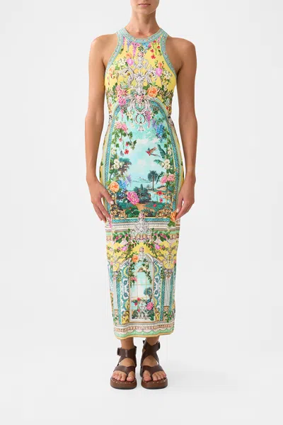 Camilla Jersey Tank Dress Tales Of Topkapi Palace In Multi