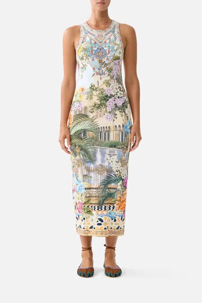 Camilla Jersey Tank Dress The Architects Of Alcázar In Multi