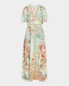 Camilla V Neck Bias Slip Dress With Back Frill The Jewellery Museum In The Jewellery Museum