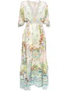 Camilla Just Coasting Crystal-embellished Printed Silk Crepe De Chine Maxi Dress