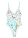 Camilla Just Coasting Swimsuit In Multi