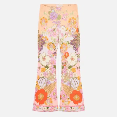 Camilla Kids Flared Hem Leggings In Orange