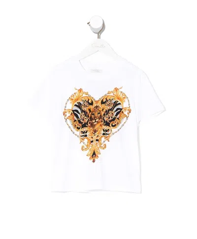 Camilla Kids Short Sleeve T-shirt A Night In A 90s In White