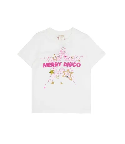 Camilla Kids Short Sleeve T-shirt Baby A Go Glitter In White