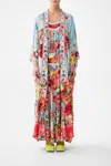 Camilla Kimono Layer With Collar Papers And Curious Capers In Multi