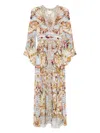 Camilla Kleid Mit Kimono-ärmeln