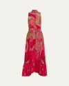 Camilla Necktie Dress With Elasticated Waist Kissed By A Cobra In Kissed By A Cobra