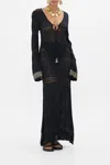 Camilla Lace Up Knit Dress Cat Worship