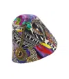 Camilla Ladies Bucket Hat In Printed Silk In Multi