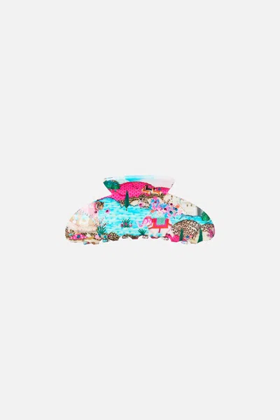 Camilla Large Hair Claw Clip Miniature Moments In Multi