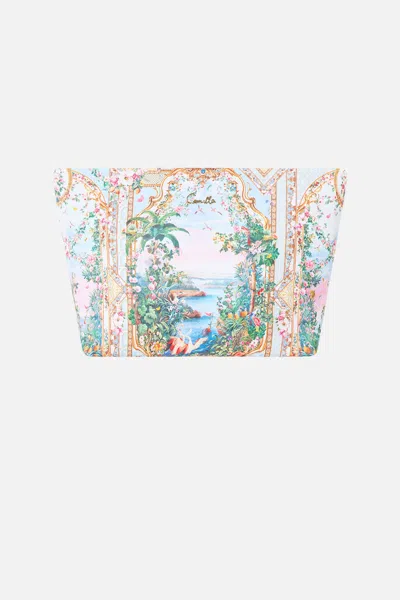 Camilla Large Makeup Clutch Sisi Society In Blue