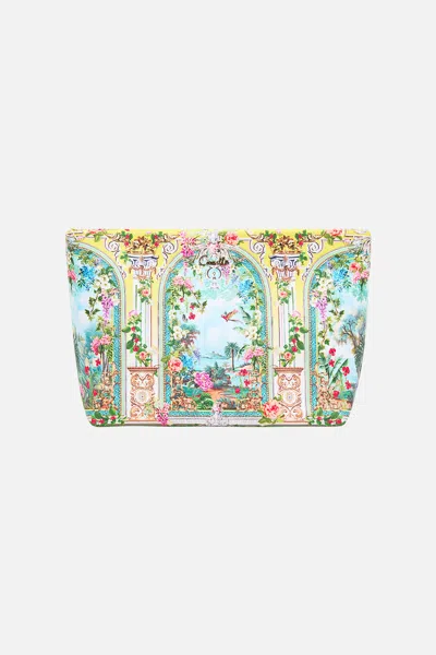 Camilla Large Makeup Clutch Tales Of Topkapi Palace In Orange