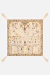 Camilla Large Square Cushion Adorned In Antiquity