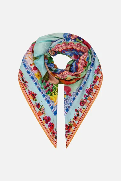 Camilla Large Square Scarf Queens Of Creation In Multi