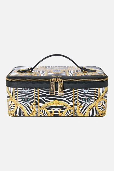 Camilla Large Vanity Kit Zig Zag Zoo In Black