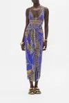 Camilla Layered Long Sarong With Front Tie My Fair Pharaoh