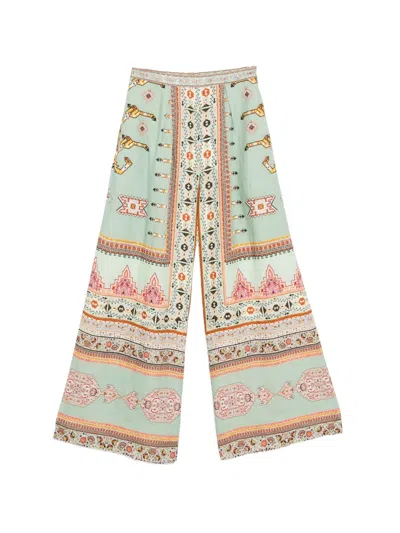 Camilla Legend Has It Trousers In Green