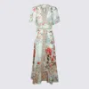 Camilla V Neck Bias Slip Dress With Back Frill The Jewellery Museum In The Jewellery Museum