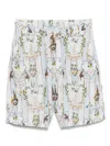 Camilla Linen Shorts In Multi
