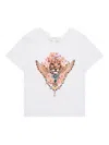 Camilla Lion-print T-shirt In White