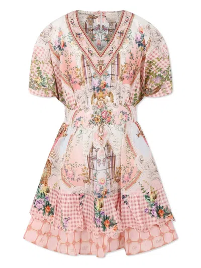 Camilla Kids' Lisbon Lullaby Dress In Pink
