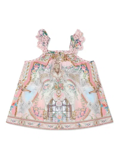 Camilla Babies' Lisbon Lullaby Dress In Pink